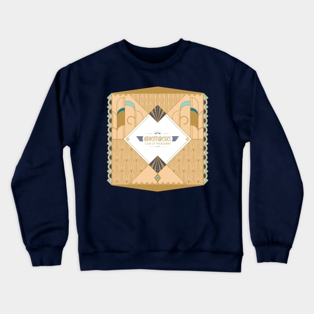 The Adventuresses' Club Crewneck Sweatshirt by artninja